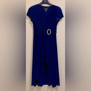 R and M Richards blue dress. Size 8